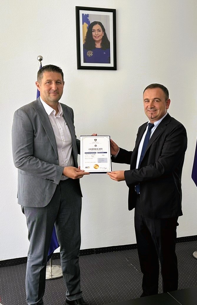 Autorizohet edhe një kompani kosovare si operator i autorizuar ekonomik