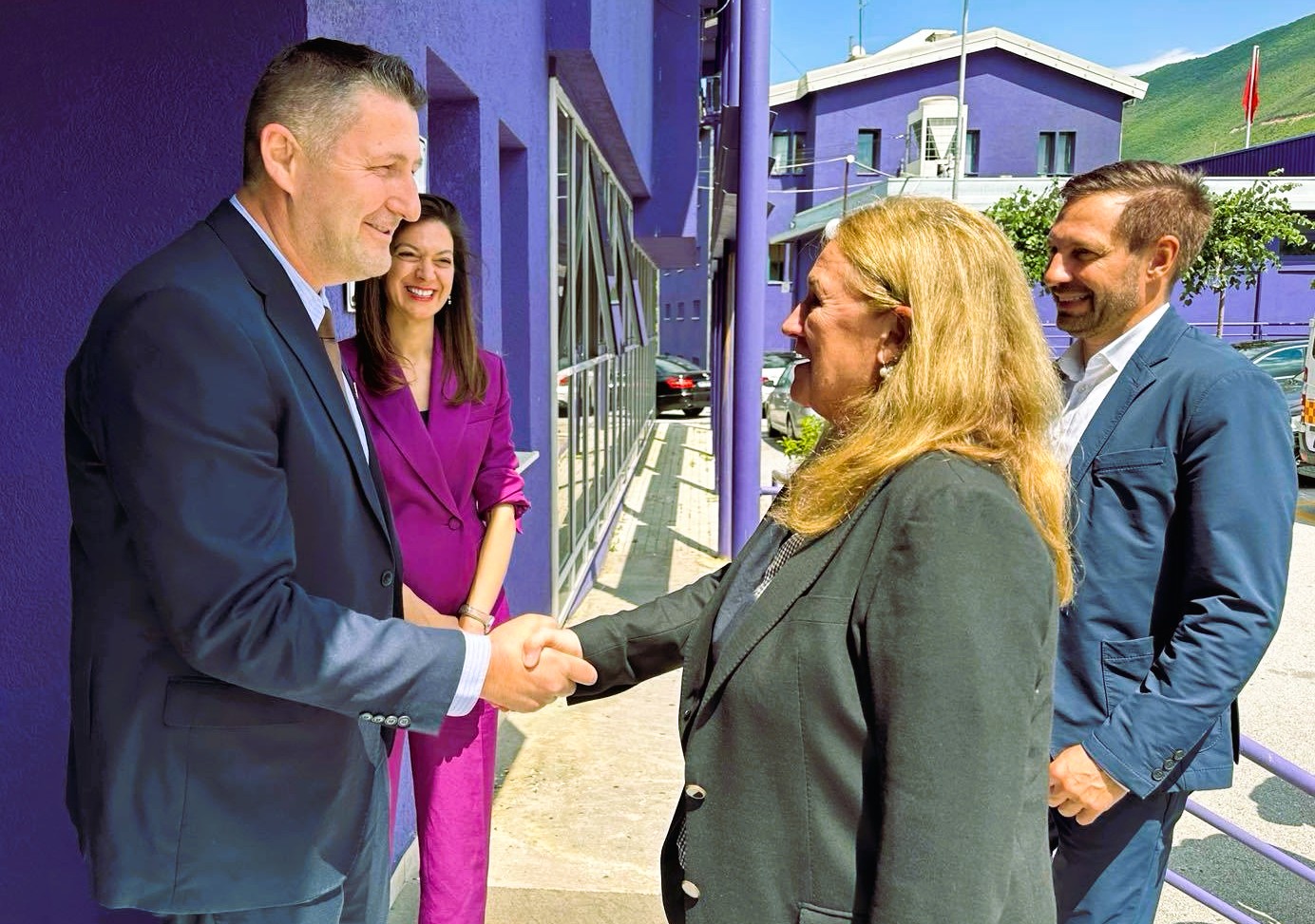 Delegacioni i GIZ-it i udhëhequr nga Drejtoresha Ekzekutive, znj. Ingrid-Gabriela Hoven, viziton Doganën e Kosovës