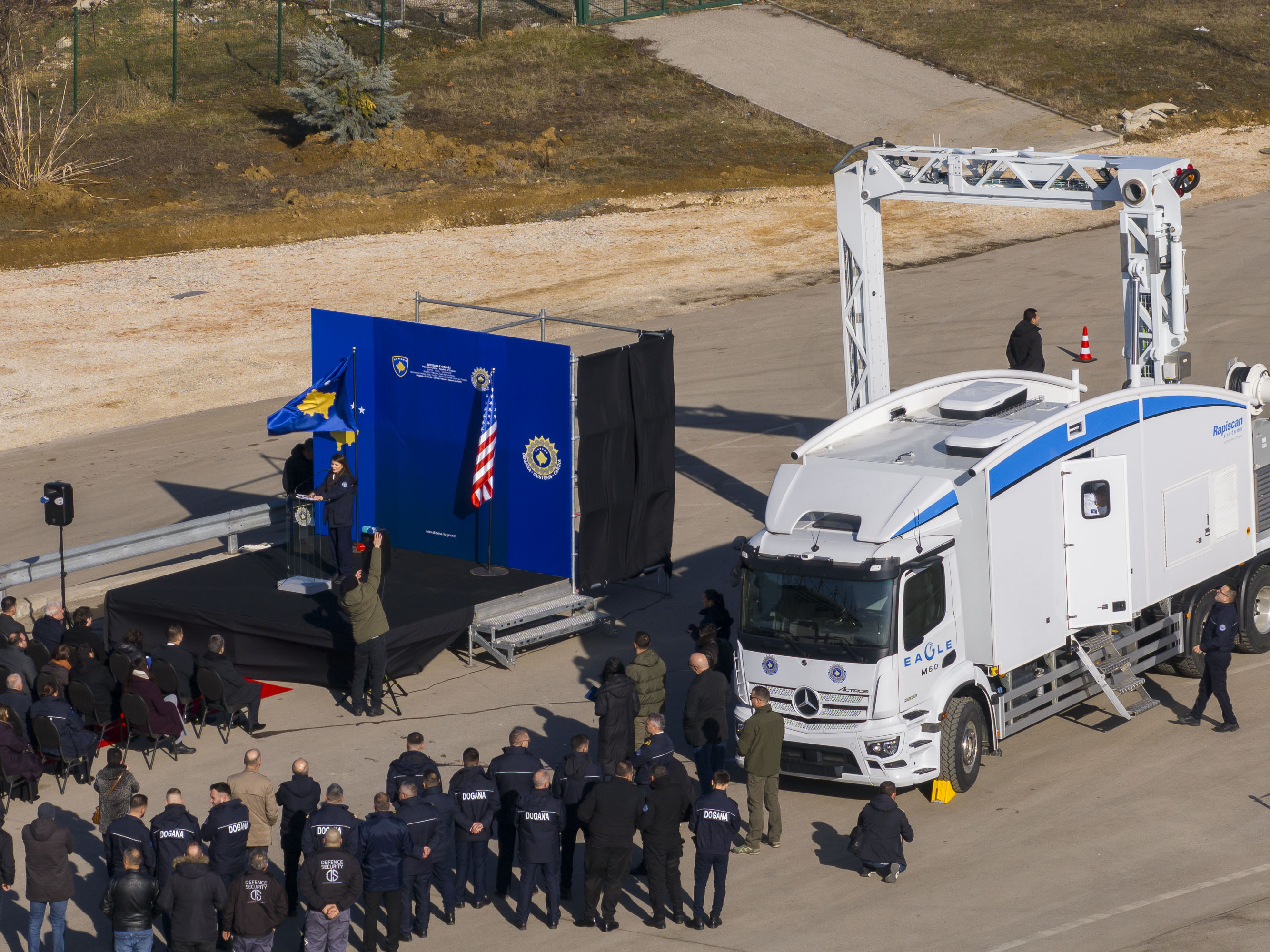 Dogana e Kosovës inauguron skanerin e dhuruar nga Qeveria e SHBA-së