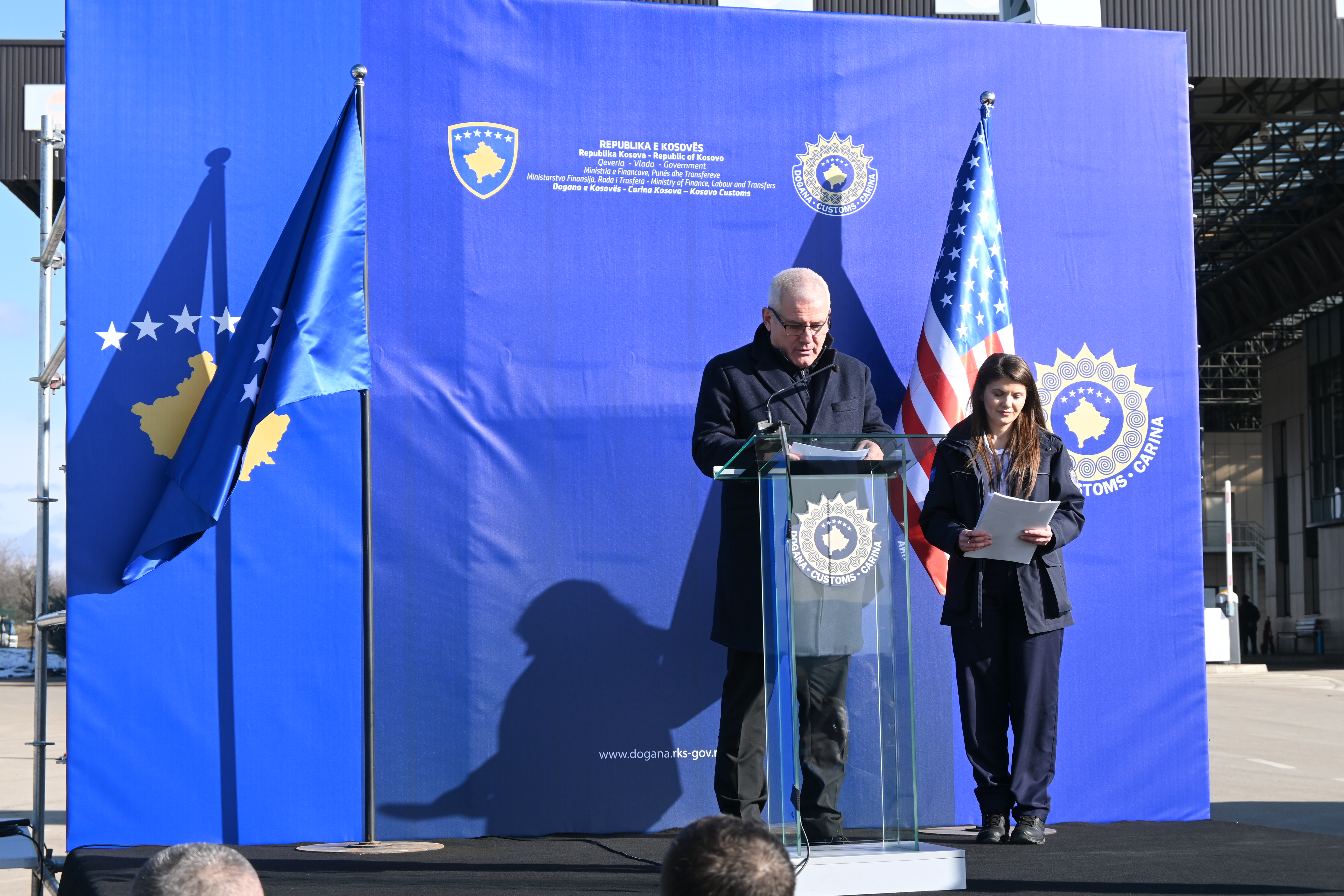 Dogana e Kosovës inauguron skanerin e dhuruar nga Qeveria e SHBA-së