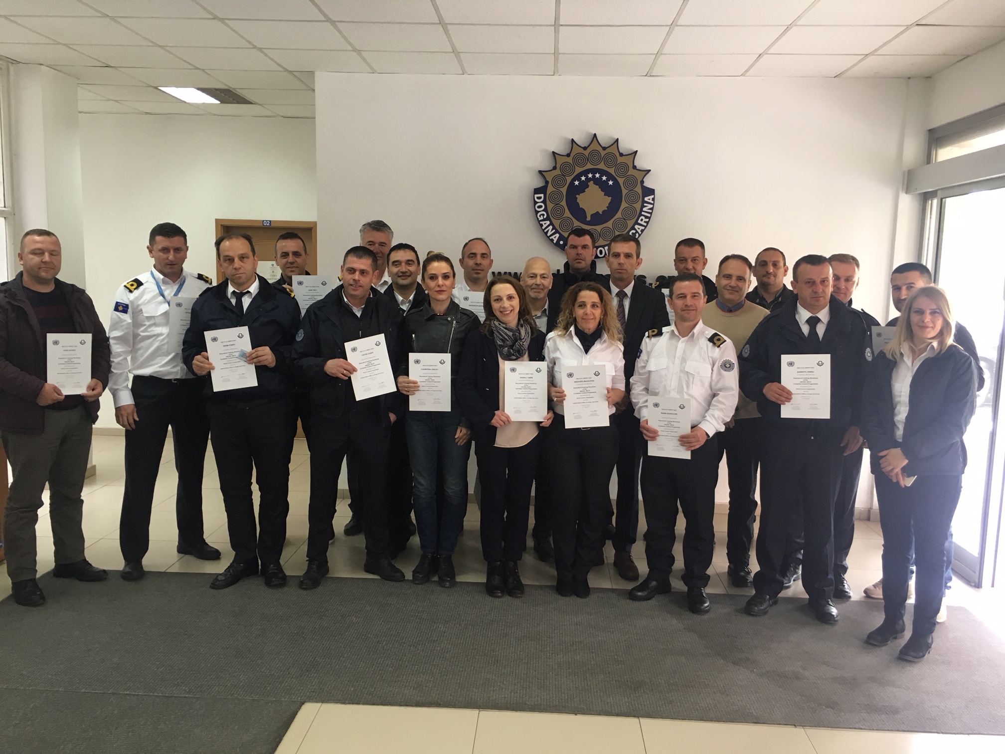 Mbahet trajnimi i parë nga OBD (Organizata Botërore e Doganave) për Doganën e Kosovës