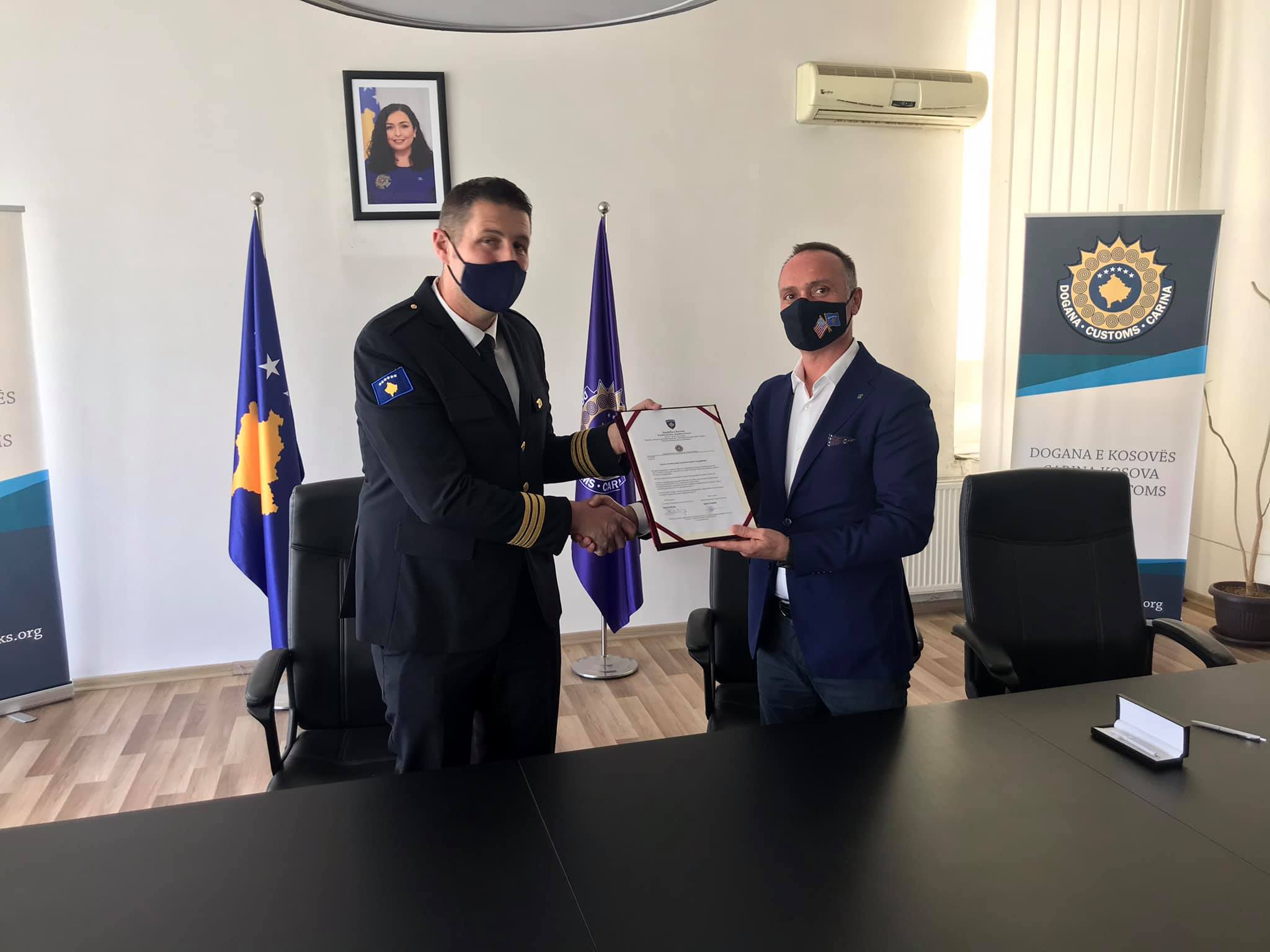 Mbahet ceremonia e pranim dorëzimit të detyrës së drejtorit të përgjithshëm